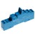 95553SPA, Розетка с безвинтовыми клеммами (пружинный зажим) для реле 40.51, 40.52, 40.61, 40.62; применяются модули 99.80; в комплекте пластиковая клипса 095.91.3; версия: синий цвет