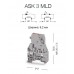355229, Клеммник с держ. предохр. (5х20, 5х25), откид.картридж, с индикацией 24VDC, на DIN-рейку, 4 мм.кв., (серый); ASK 3MLD 24VDC  (упак 30 шт)
