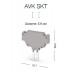 498759, Картридж (пустой) для клемм AVK 2.5F-CF; AVK SKT (упак 50 шт)