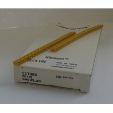 517004, Маркировка кабеля KE1  (0,75...1,5 мм.кв.) '4' (упак 500 шт)