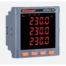 606504, ECRAS 411R; Мультиметр щитовой трехфазный; RS-485(Modbus) (упак 1 шт.)