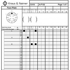 Переключатель CA10 A-F132*96 E