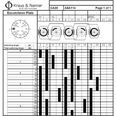 Переключатель CA20 A5A114 *FT +S0 Q110-2 +F*SFA1049