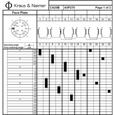 Переключатель CA20B A5P278-600 E