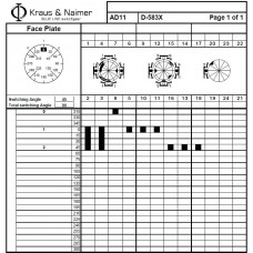 Переключатель AD11-D-583X*01 E