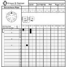 Переключатель CA10-D-77S3*02 PN1 +F*SFA842