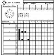 Переключатель CH10-D-N062*02 FT2