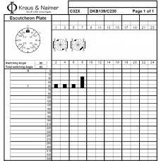 Переключатель C32X-DKB139-C230 VE +S1 V840G-D62-B1 +S1 M280D-B21S +F070