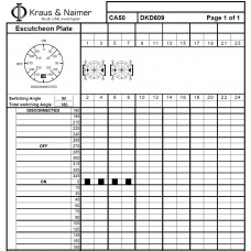 Переключатель CA50-DKD609*01 *EF