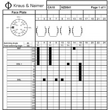 Переключатель CA10 NZ0541*NZ0001 FT2