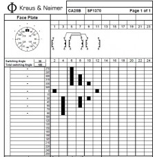 Переключатель CA25B SF1370-600 EF +F*SFA405