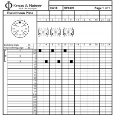 Переключатель CA10 SF2420 E +F025