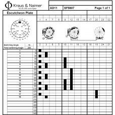 Переключатель AD11-SF5607 EF