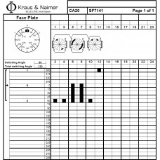 Переключатель CA20 SF7141 E +S0 M470-A1A +F071