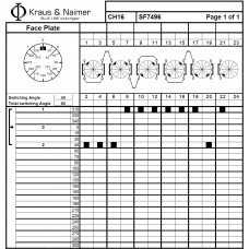 Переключатель CH16-SF7496 E +S0 M470-A1A +S0 M004D-021A060