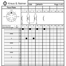 Переключатель CG8 SF8478-600 EF +F*SFA1855