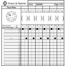 Переключатель CA10 SF8555-600 E +F743
