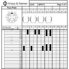 Переключатель C316 SF8773-600 E +12 pcs S3D D625 +F*SFA2011 