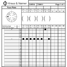 Переключатель CHR16 T106*J-0001 KS12