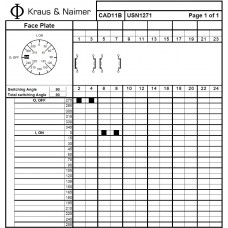 Переключатель CAD11B USN1271 *E