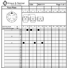 Переключатель CG4-WA1111-600 FS1