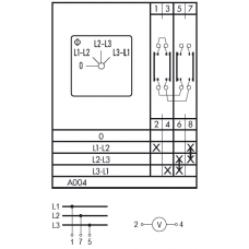 Переключатель CA25B A004-600 E