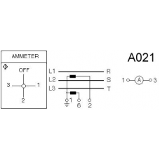 Переключатель DHR12B-A021-620 E