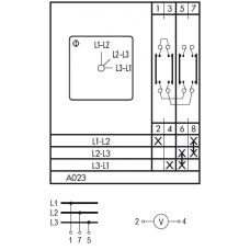 Переключатель DHR11B-A023-600 E