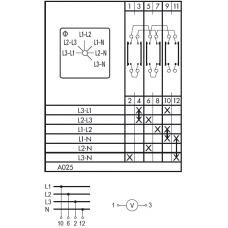 Переключатель CA10 A025-600 E