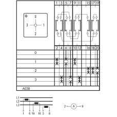 Переключатель CA20B A038-620 E