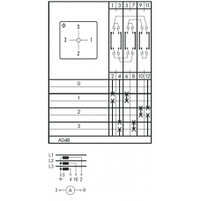 Переключатель CA4-1-A048-600 FS1