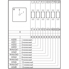 Переключатель CA4-1-A200-600 E