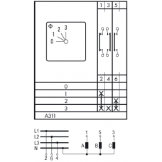 Переключатель CH10 A311-600 E