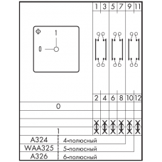 Переключатель CA10-1-A326-600 FT2