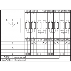 Переключатель DHR12-A362-620 E