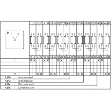 Переключатель CA25B A370-600 EF +M999-472 +F754