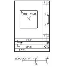 Переключатель CA40 A789-600 E