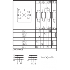 Переключатель CAD12-WAA008-600 E