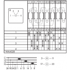 Переключатель CA4-WAA028-600 E