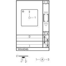 Переключатель CA25-WAA046-600 E