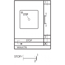 Переключатель CA10-WAA174-600 E