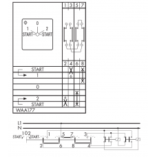 Переключатель CA10B-WAA177-600 E