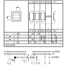 Переключатель CA20B-WAA190-600 E