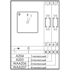 Переключатель C32-WAA206-600 E