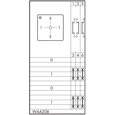 Переключатель C32-WAA208-600 E