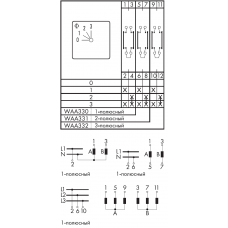 Переключатель CA10-WAA330-600 E