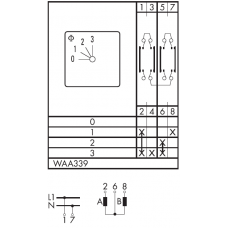 Переключатель CA25-WAA339-600 E