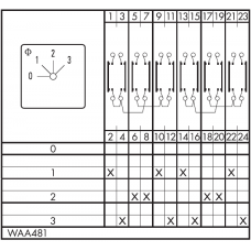 Переключатель C43-WAA481-600 E