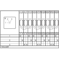 Переключатель DH12-WAA489-600 E