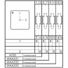 Переключатель C42-WAA532-600 E